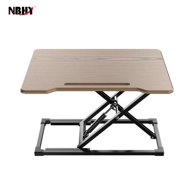 China Converter Adjustable Standing Riser Foldable (Height) Height Desk Stand Up Desk Computer Table Workstations for sale