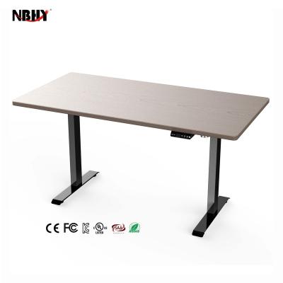 China Motor Adjustable Single Electric Height Adjustable (Height) Desk for Office Home Work for sale