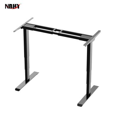 China Adjustable Table (Height) of Double Motor Position Motor Height Desk Stand Furniture Adjustable Smart Desk Ergo Electric Adjustable for sale