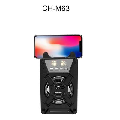 China Bluetooth speaker CH-M63 audio bluetooth speaker with microphone for wireless portable active for sale