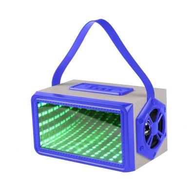 China CH-M37 Portable Rectangular 3D Light Bluetooth Speaker Available colors: black / blue / red for sale