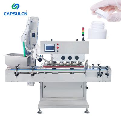 China Food High Speed ​​Automatic Desktop Screw Glass Plastic Bottle Capper Capping Machine for sale