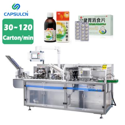 China Multifunctional Fully Automatic Food Cartoning Packaging Machine For Bakery Food Snacks Medicine for sale