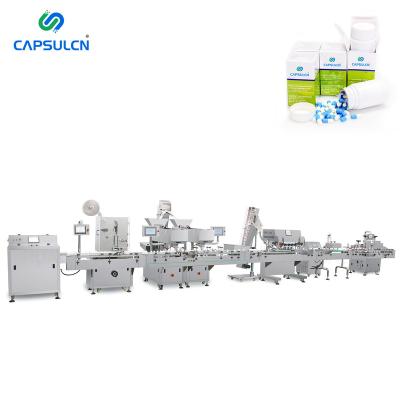 China High Efficiency Pill Bottling Line Food Capsule Production Machinery Line for sale