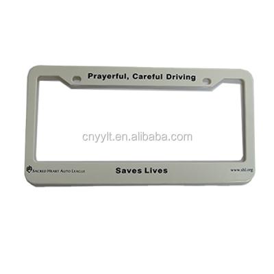 China No Top-grade Auto Skin Car License Number Number Plate Frame High Quality for sale