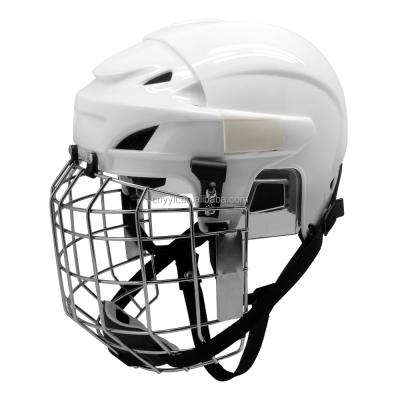 China Protective plastic baseball with facemask helmet for sale