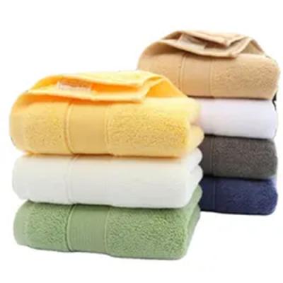 China Cotton Blanket Home Wholesale Towel Encrypted Pattern Cotton Three-Piece Thickened Strong Absorbent Towel for sale