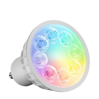 China Milight Factory 4W GU10 Smart LED Ceiling Light Bulb RGB LE TDC Fixture Modern Adjustable Indoor Spotlight for sale