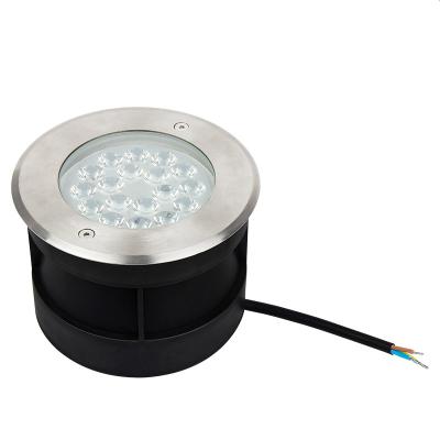 China Theme Park Futlight SYS-RD2 9W RGB+CCT LED Underground Light IP68 Subordinate Lamp for sale