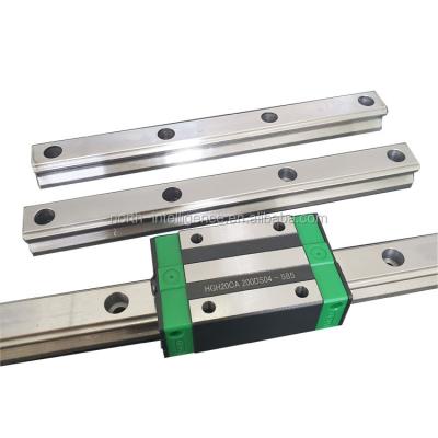 China CNC automatic system machinery parts 20mm 3000mm linear hgr20 guide rail for sale