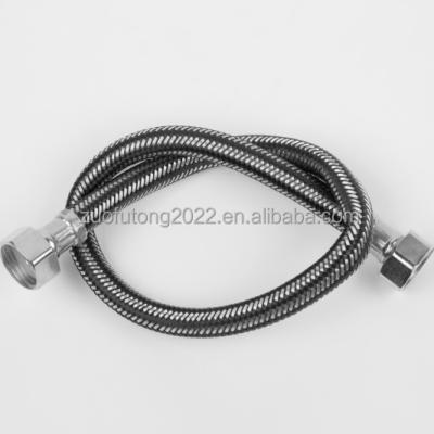 China Modern Flexible Stainless Steel Metal Braided Hose For Wash Basins Inlet Hose Water Pipe for sale