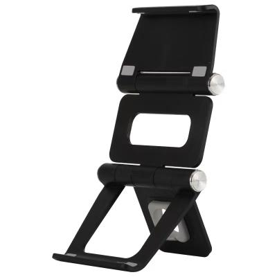 China Adjustable Factory Directly Supply Adjustable Folding Desktop Stand Holder ABS Metal Mobile Phone Tablet Stand Phone Holder for sale