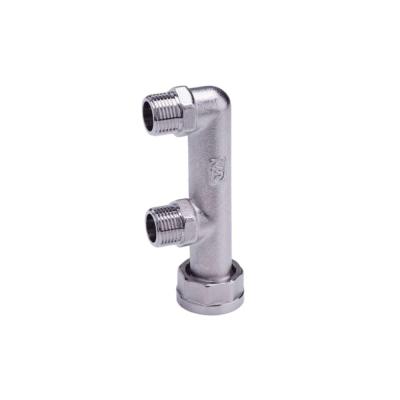 China Heavy Duty F Body Metal Three Way Pipe Fittings Used To Connect Metal Corrugated Pipes for sale