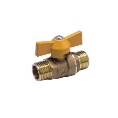 China Heavy Duty Brass Body Manifolds 3 Way With Movable Ball Valve Pipe Fittings For Floor Heating System for sale