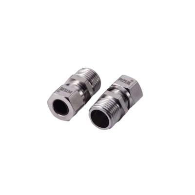 China Heavy Duty Flexible Straight Thread Hydraulic Fittings Male Connector Tube Coupling Hose Body Quick Connector for sale