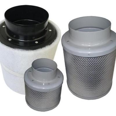 China Cleanroom Activated Carbon Air Filter for 4 inch/100mm Plant Grow Tent for sale