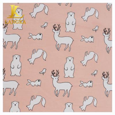 China Custom Anti-Static Wholesale Patchwork Print On Unicorn Disney Pima 100cotton Jersey Interlock Fabric And Textiles For Garment Apparel Ca for sale