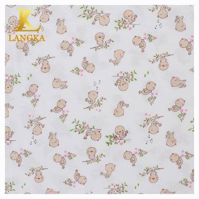 China Antistatic langka customized jersey plain cut printed cotton knitted fabric korea for sale