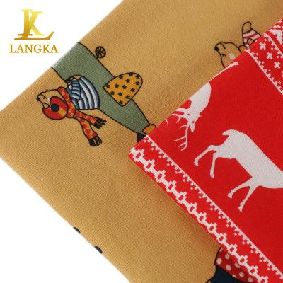 China Langka 32S 260gsm Pill Cloth Anti Rib Knitting Fabric Cotton Ribbed Knit Fabric for sale