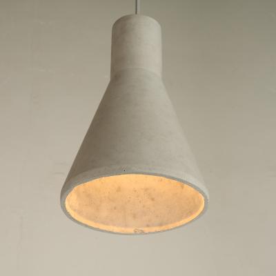 China Retro Industrial Nordic Minimalist Cement Pendant Light for Restaurant Dining Room Cafe Hall Lighting Fixture for sale