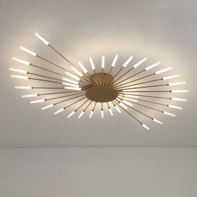 China Modern Simple Modern Household Living Room Personality Room LED Lamp Creative Ceiling Lamp for sale