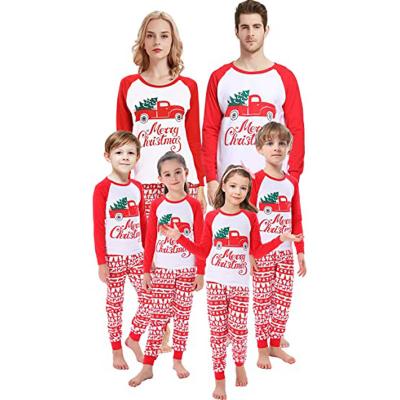 China One Piece Family Matching Santa Christmas Print Sleepwear Pajamas Men Women Adult Snowman Custom 2 Piece Pants Pajamas Set For For for sale