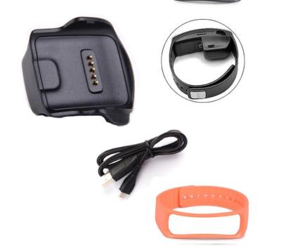 China Easy to Install 2018 New Cradle Charging Dock For Samsung For Galaxy Gear Fit R350 Watch + USB Cable + Wrist Strap for sale