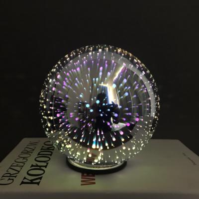 China Modern Globe Shaped Magic 3D Illusion Firework Lamp For Decorations 210418 for sale