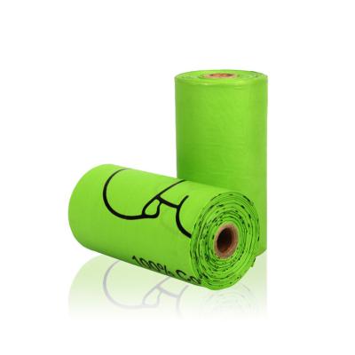 China Viable Wholesale Dog Poop Bags Eco Friendly Compostable Biodegradable Waste Bags for sale