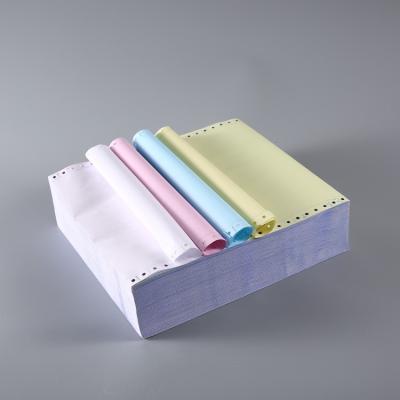 China Virgin Wood Pulp Computer Printing Copy Paper Printing Copy Paper 100% Carbonless Non Carbon Paper NCR Copy Paper for sale