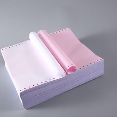 China For Copy Printing Manufacturer Custom Continuous Carbonless Listing Paper NCR Printing Paper Carbonless Copy Paper Form for sale