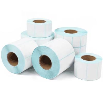 China Waterproof Good Quality Self-adhesive Custom Sticker Label Security Label Paper Packaging Shipping Roll for sale