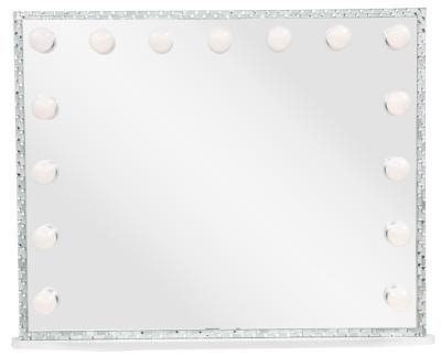 China Mirror Fancy Desk Mirror Over The Mirror With Lights Hollywood Makeup Mirror for sale