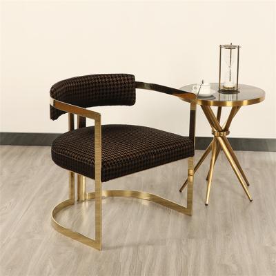 China Eco-friendly italian style lounge hotel stainless steel custom made velvet velvet dining chairs for sale for sale