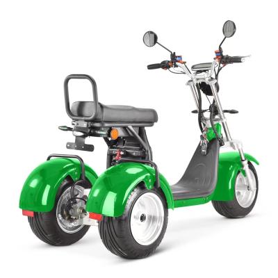 China Passenger Cabin Closed Delivery Electric Tricycle Scooter With L2e Certificate for sale