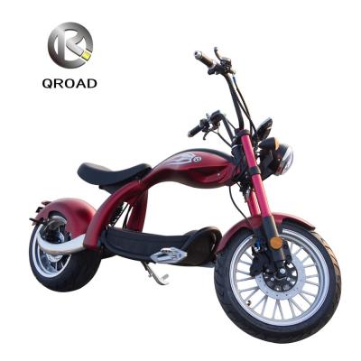 China EEC COC Motor 2000w 60V Off Road Electric Motorcycle Citycoco Unisex Brushless Legal Warehouse Road Electric Off Road Motorcycle for sale