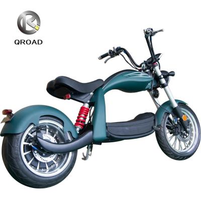 China Wholesale EEC COC Qianrun 2000W 3000W Motor 2000W 3000W Motorcycle Front16inch Electric Rear 13inch Wheel Adult 2 Wheel Brushless Tire Citycoco Off Road Wholesale for sale