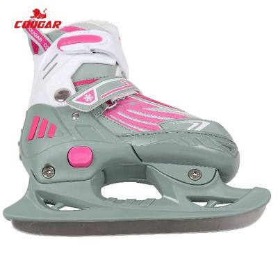 China Fashion\factory wholesale ice hockey speed ice skates comfortable\durable for adult and kids retractable for sale