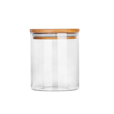 China Online Wholesale Freshness Preservation 100ml 200ml 300ml Food Borosilicate Glass Jar Container with High Quality and Competitive Price for sale