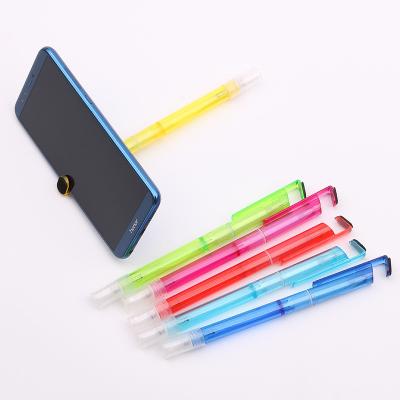 China Blue Ink Multifunctional Pen 2.5g Sanitizer Spray and Phone Holder for Students' Needs for sale