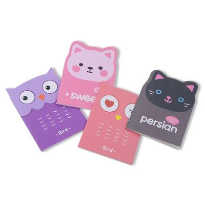 Cina Carino cartone animato Mini Notebook Elastico Kawaii carta da scrivania Copertina per bambini e ragazze in vendita