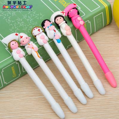 China Black Gel Pen for Creative Learning Student Neuter Pen Cartoongel Pen Office Supplies for sale