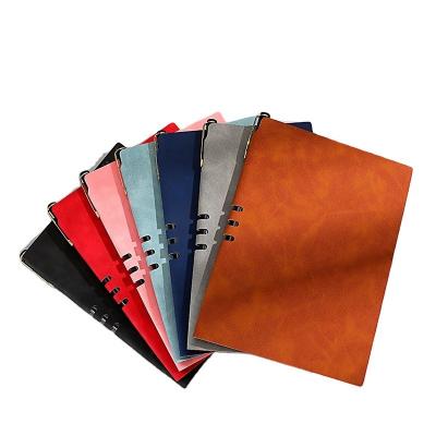 China 80 Sheets Recycled Paper Softcover Notebook for Custom Printing in Eco-friendly Kraft for sale