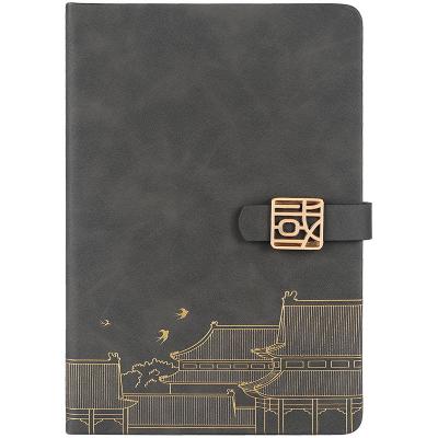 China Customized Size A5 Hardcover Diary Journal Notebooks With And Pen Gift Set Custom Size for sale