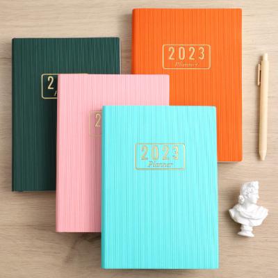 China Custom Artifical PU Leather Note Book Diary Book Stationary Notebook at for Gift for sale