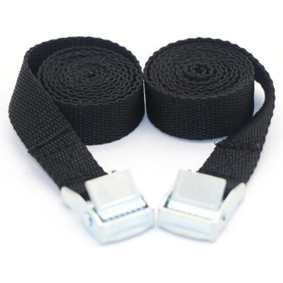 China Strong Webbing Belt Puller Ratchet Link Cargo Lashing Strong Strap 25mm With Metal Buckle en venta