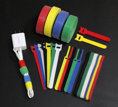 Chine 15mmX100mm Cuttable Loop Self Adhesive Strap Hook Loop Fastener Data Wire Layout Viable à vendre