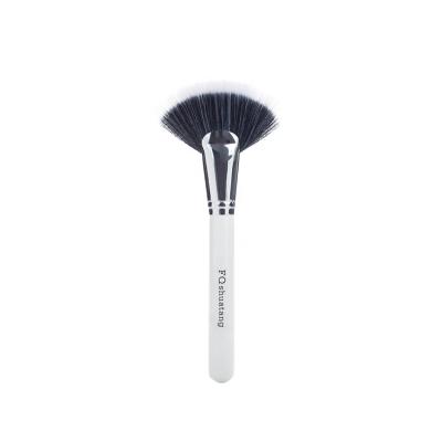 China Finest Fan Brush Price Factory Supply Directly Make Up Synthetic Hair Fan Powder Brush for sale