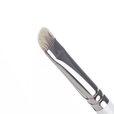 China Angular blush wholesale private pahmi natural hair wooden handle eyebrow brush A21 OEM for sale