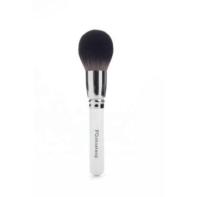 China Round Custom Logo Makeup Face Brush Manufacturers Direct Selling Synthetic Hair Powder Brush for sale